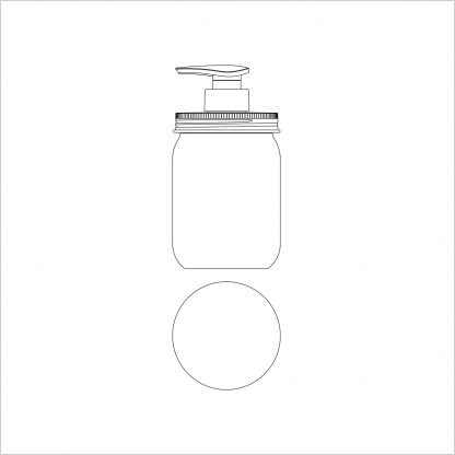 MASON JAR 500-2