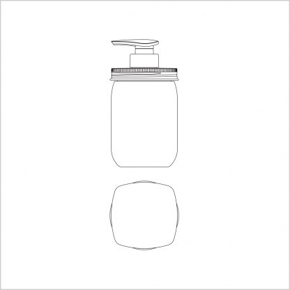 MASON JAR 500-3
